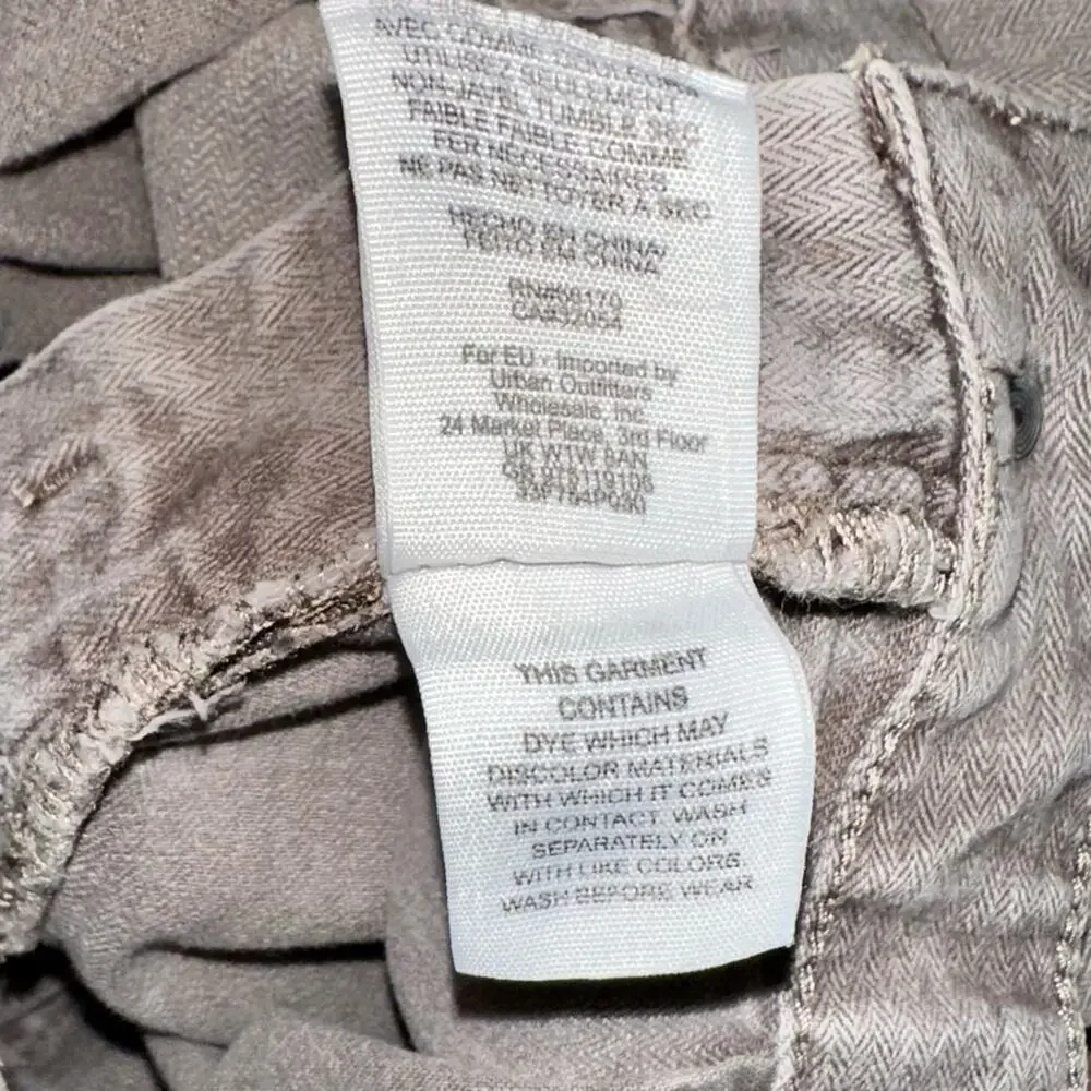 Free People Brown Skinny Jeans Size 28